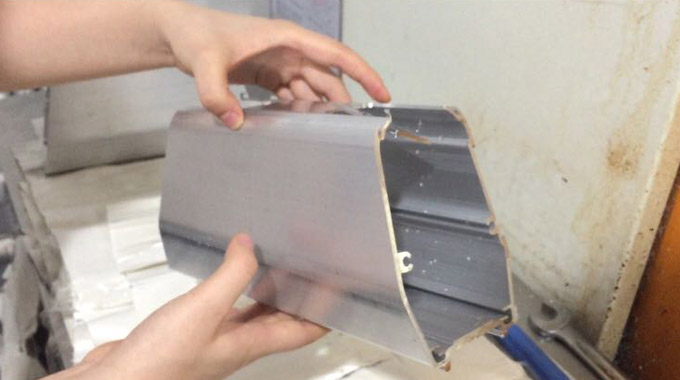 extrusion+cnc machining parts Industrial Controller  -2