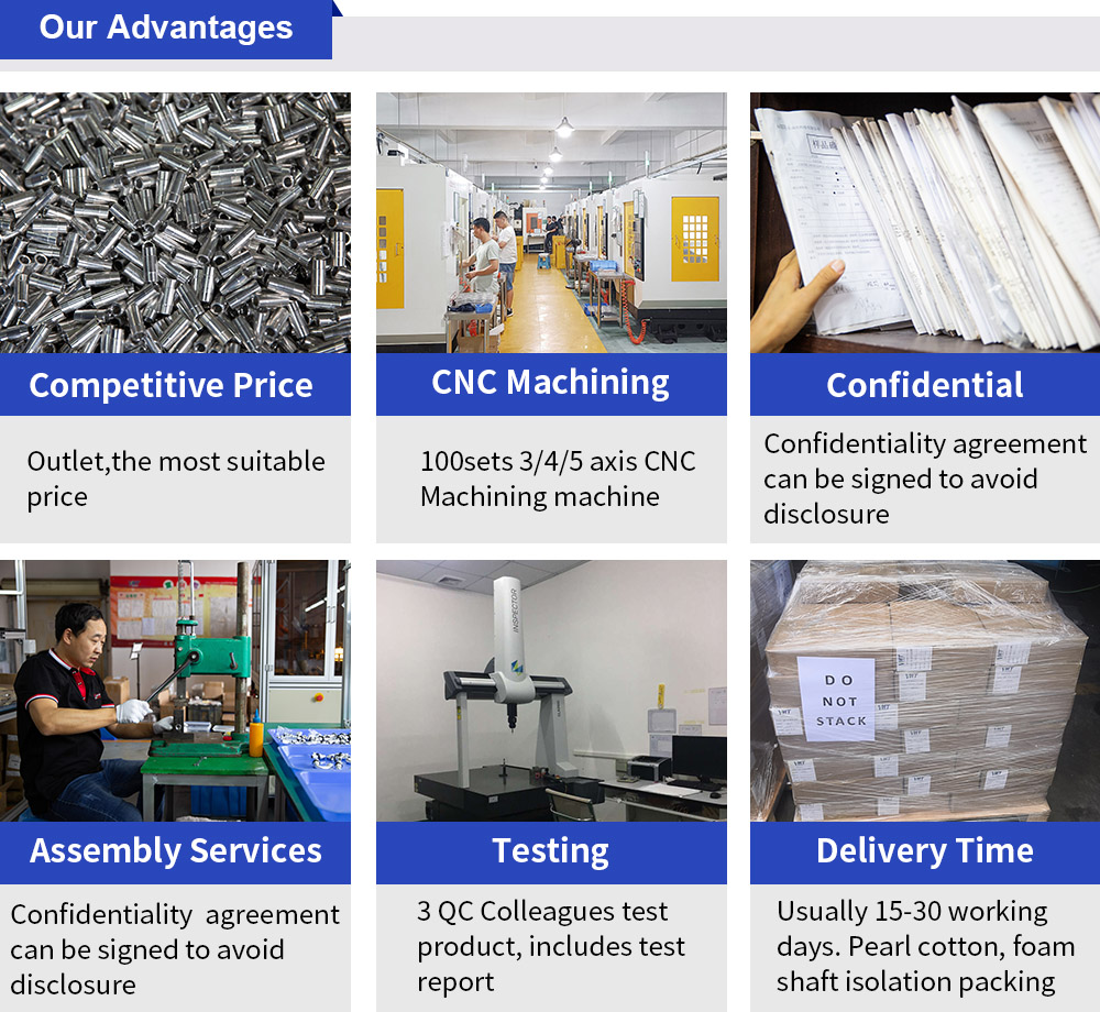 CNC Milling Machining Aluminum Flashlight Housing