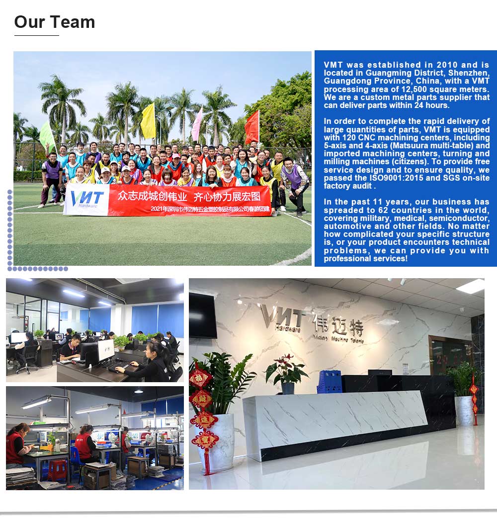 High Quality Metal Aluminum Brackets Team