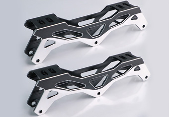 CNC Aluminum Lnline Skate Frame Machining CNC Aluminum Lnline Skate Frame Machining