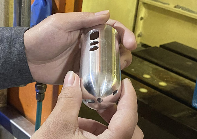 5-axis CNC machining wireless microphone body shell part 5-axis CNC machining wireless microphone body shell part