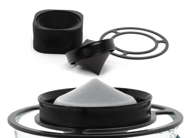 Custom CNC Aluminum Espresso Coffee Extraction Chiller Machining Custom CNC Aluminum Espresso Coffee Extraction Chiller Machining