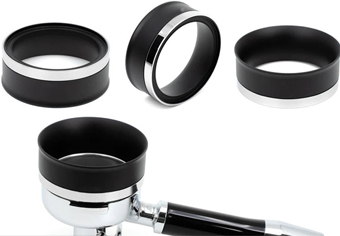 Custom CNC Machining Aluminum Espresso Coffee Magnetic Dosing Funnel Custom CNC Machining Aluminum Espresso Coffee Magnetic Dosing Funnel