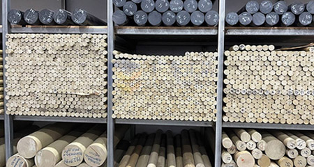 PEEK CNC Machining Raw Material Testing