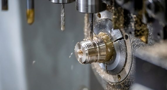 Swiss lathe CNC machining