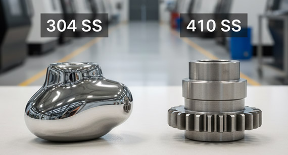 304 vs 410 Stainless Steel: Which is Better?