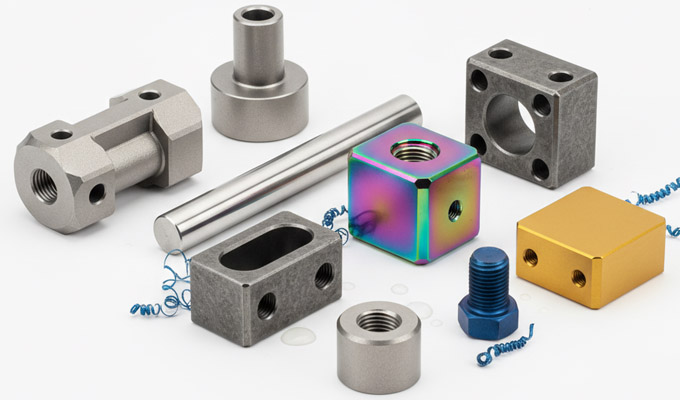 Custom CNC Machined Titanium Parts