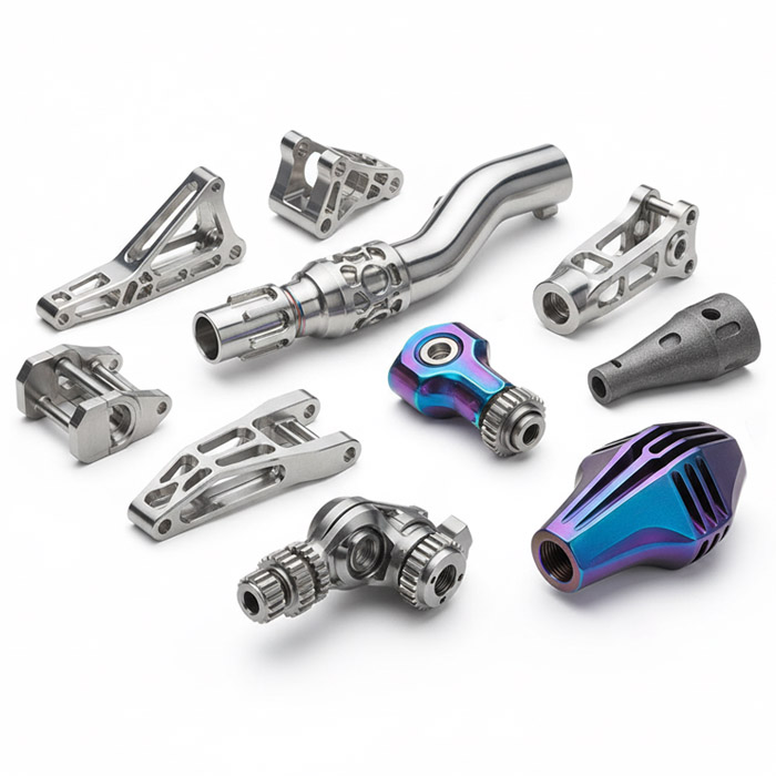 Custom Titanium CNC Machining Parts Services