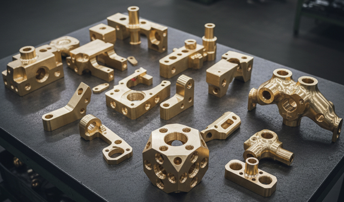 Custom Brass CNC Machining Parts