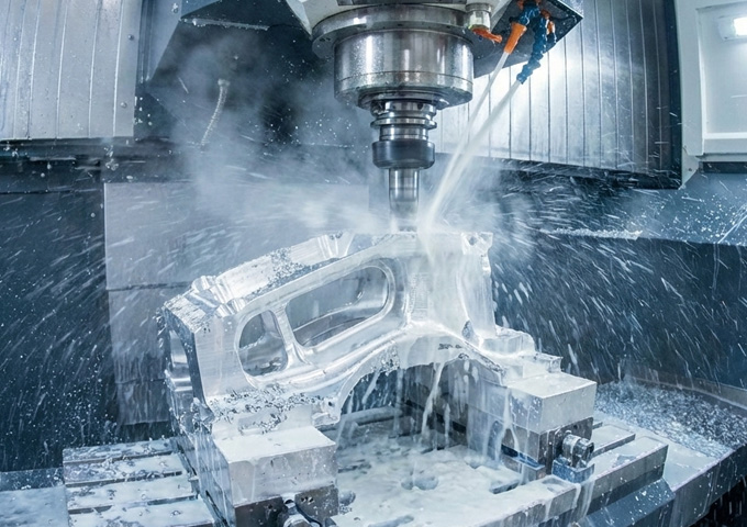 Custom 7050 CNC Aluminum Machining Milling Parts Services