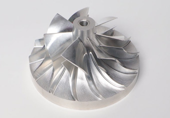 Impeller 7050 Aluminum CNC Machining Parts